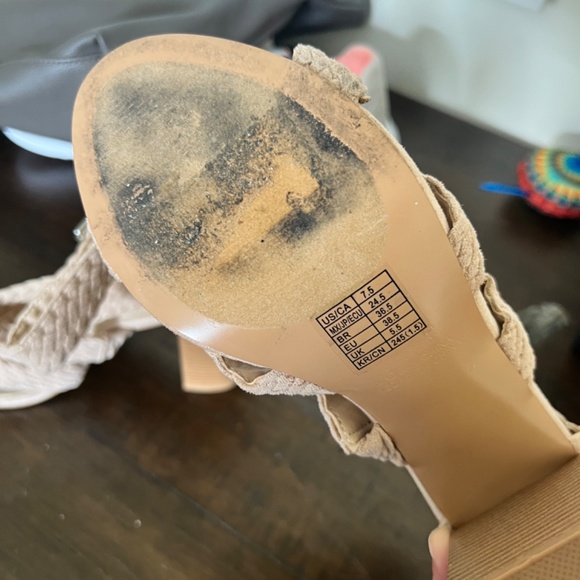 Womens f21 block chunky heel - Picture 4 of 4